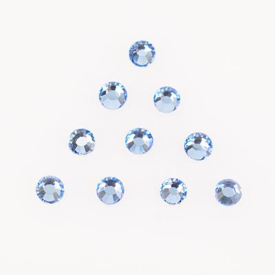 China Hot Fix Crystal Rose Rhinestones Bulk For Iron Glass Flatback Wholesale Ss6 On Crystal Design for sale