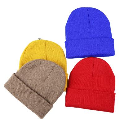 China Wholesale Custom Cuff COMMON Beanie Knit Acrylic High Quality Beanie Skull Hat High Quality Made in Pakistan for sale