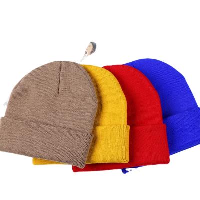 China Wholesale Custom Cuff COMMON Beanie Knit Acrylic High Quality Beanie Skull Hat High Quality Made in Pakistan for sale