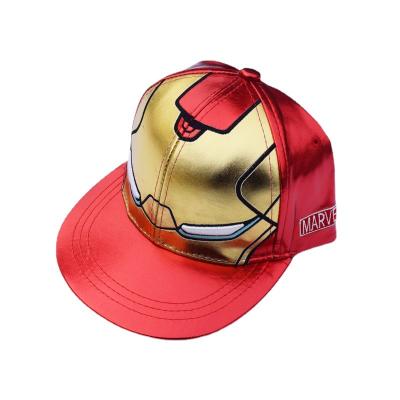 China JOINT Ironman Kids & 2021 Adults Size Baseball Hats Ironman Cartoon Kids Baseball Hats for sale