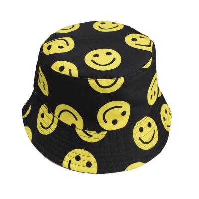 China Black And White Design Bucket Hat Cap Mens Cotton Adult Fisherman Colorful Reversible Wide Brim Breathable Your Own Custom Embroidery Gift for sale