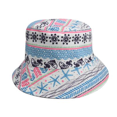 China New Breathable Fruit Print Fruit Pattern Fisherman Hat Summer Outdoor Sports Casual Sun Hat Bucket Hat for sale