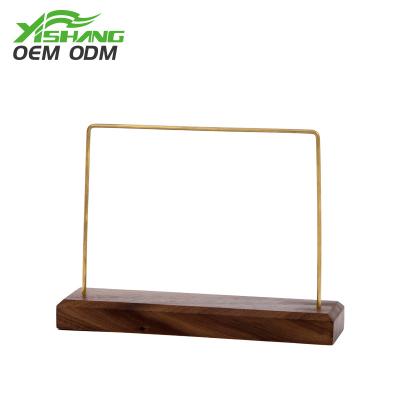 China Mordern Modern Solid Wood Metal Jewelry Stand Necklace Display for sale