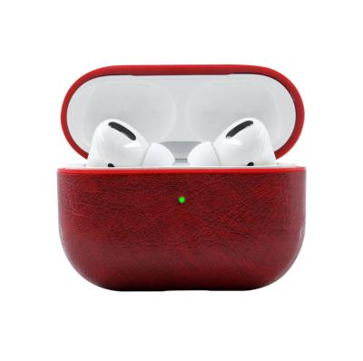 China Contracted the most popular wireless ear case earphone case leather case for apple airpods pro 3 for sale