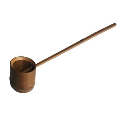 China Viable Japanese Bamboo Handmade Pocket Tea Spoon Wholesale Bamboo Water Spoon for sale