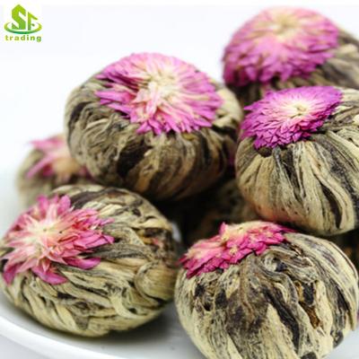 China Healthy Chinese Organic Blooming Tea Ball Flower Healthy Tea Slimming Tea for sale