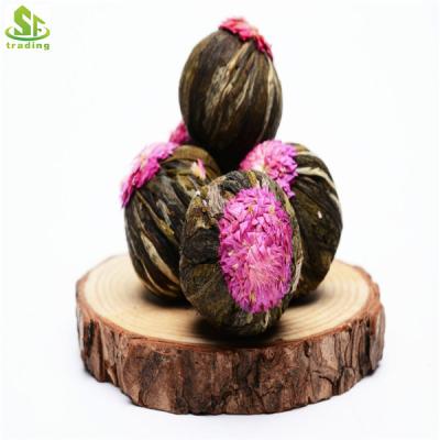 China Healthy Beautiful Chinese Flower Tea Balls Flower Blooming Tea for sale