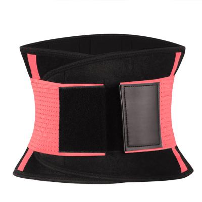 China OEM Antibacterial Light Pink Sweat Sauna Slimming Weight Loss Waist Trainer For Females for sale