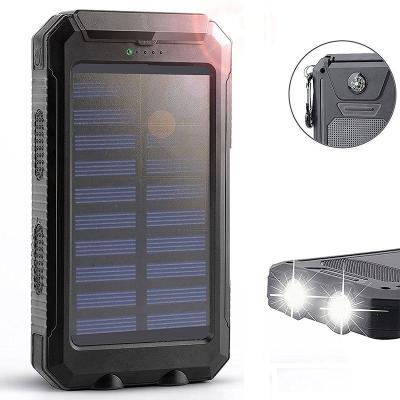 China Laptop Solar Power Bank 30000 Mah Portable Power Bank Smartphone Charger Power Bank Solar Station Simultaneously for sale