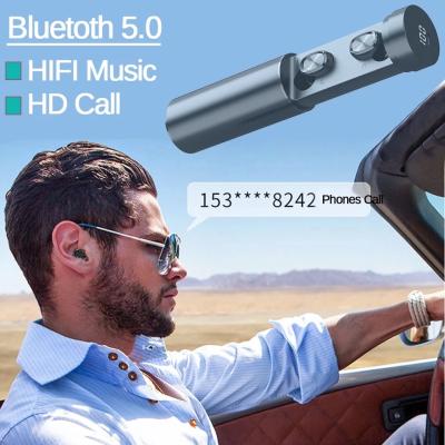 China OEM factory tws 5.0 hif perfect sound bass wireless earbuds headphones earphone in type-c case blue tooth ear earphone for sale