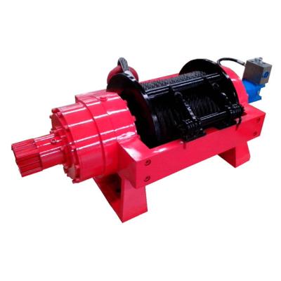 China CRANES 15 Ton Crane Winch DJ15 Automatic Hydraulic Winch For Sale for sale