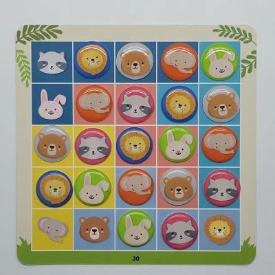 China Sticky sticker Eco friendly reusable TPE & TPR sticker washable custom ODM design waterproof sticker for sale