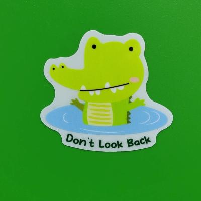 China Eco-friendly +Waterproof  Custom Premium Waterproof Reusable TPE Sticker Logo printed Vinyl Label For Kid's cartoon for sale