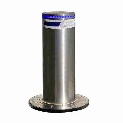 China New Style Steel Parking Bollards Manual Stainless Steel Retractable Bollard à venda