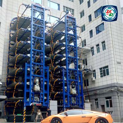 China Easy Operation Rotary Parking System Vertical Automatic For SEDAN zu verkaufen