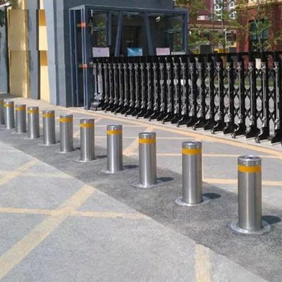 China Various Styles Hydraulic Rising Bollards Car Park Automatic Electric Custom Bollard for sale