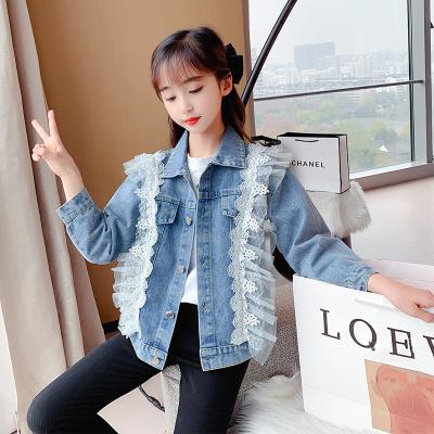 China OEM Sale Babies Jeans Jacket Anti-shrink Cotton Warm Casual Anorak Breathable Embroidered Denim Jacket for sale