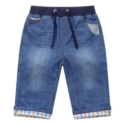 China Latest custom SE6953 6953 custom kids boys jeans pant style denim ripped short shorts viable for sale