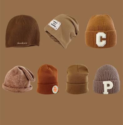 China JOINT Logo Designer Multi Color Winter Custom Acrylic Hats 100% Knit Beanie For Adults for sale