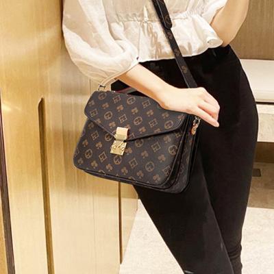 China Designer Handbags Famous Brands Trend Shoulder Bags Women New Launch Cross - Body Vintage Luxury Fashion Mahjong High Quality PU Leather Messenger Handbags for sale