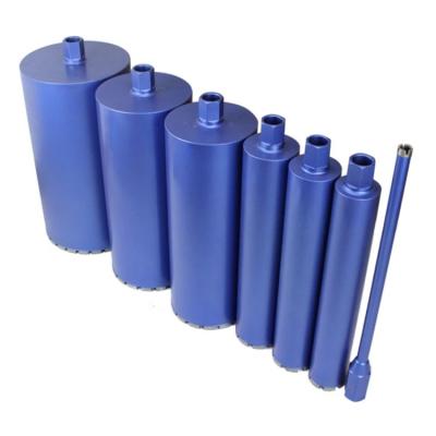 China Masonry Drilling Sintered Diamond Concrete Core Drill Bits For Reinforced Wall Wet Drilling For Sale for sale