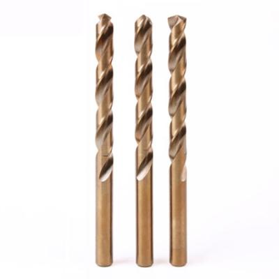 China Professional Metal Drilling Worker Length DIN338 HSS-CO 5% HSS Twist Drill Bit Cobalt Supplier for sale