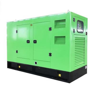 China 32 kw 40kva lpg gas water cooled silent generator set HT-32GF for sale