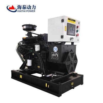 China CE ISO HTD20-100GF weichai 20kw-100kw marine generator seawater heat exchanger for sale