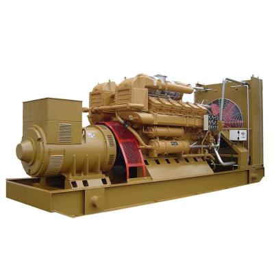 China Factory Manufacturer Price Durable Big Size Water Cooled Gas Generator Power Plant 1MW Biomass Generator HTD-1000GF for sale