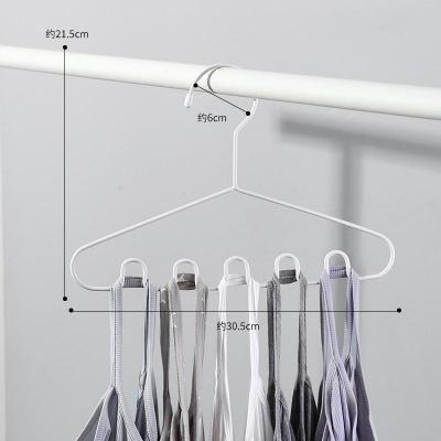 China Underwear Storage Rack Hanger Hanger Student Dorm Folding Multi-Grid Folding Artifact Hook for sale