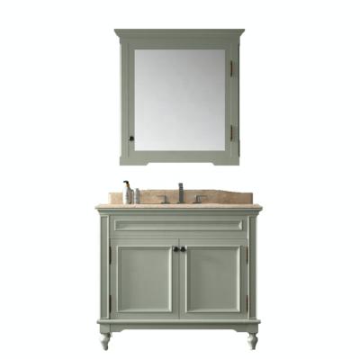 China Modern Modern Bathroom Vanity Cabinets French Bathroom Furniture With Storage Function for sale