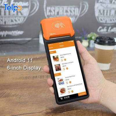 China SDK Telpo M1 4g 6 inch touch screen all in one 11 position machine handheld android price with 40mm thermal printer for sale