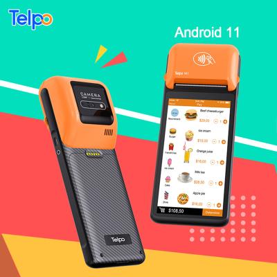 China SDK Telpo M1 All In One Mobile Device Android 11 Handheld Ticket Machine With 40mm Thermal Printer for sale