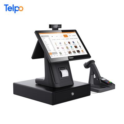 China C1pro Mall Cashier Set Retail Up To All In One Android Touch Screen Billing POS Machine With Printer for sale