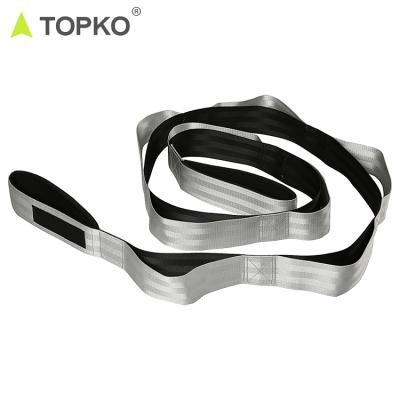 China China Supplier TOPKO High Quality Buckle Yoga Strap Yoga Stretching Belt for sale