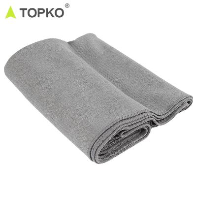 China 2019 Comfortable Wholesale Hot Selling Eco-Friendly Material TOPKO Amazon Towels Non Slip Hot Yoga Towel for sale