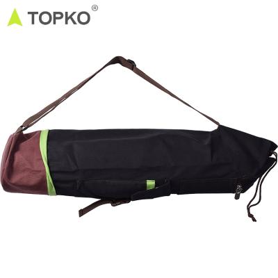 China Brand New TOPKO Workout Recovery Hemp Home Gym Fitness Material High Density Yoga Carry Tote Bag for sale