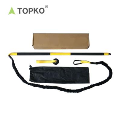 China Gym Massage TOPKO Colorful Indoor Use Fitness Yoga Exercise Pilates High Quality Adjustable Bar for sale