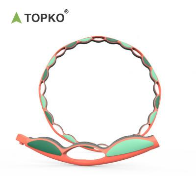 China TOPKO Fitness Adjustable Wholesale High Quality Circles Adjustable Hoola Aduls Detachaable Hoola Circle for sale