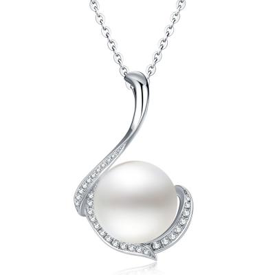 China FASHIONABLE Planet Pure Pearl Gold Natural Pearl Stand Direct Selling Pendant Necklace for sale