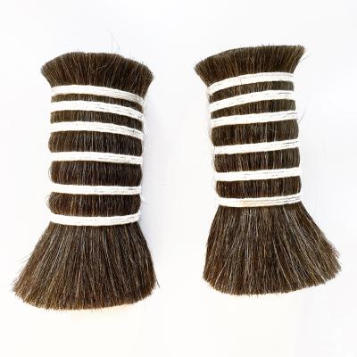 China Hot Sale Products 100% Pure Goat Hair Double Drawn Super Hair Bundles 38mm-140mm for sale