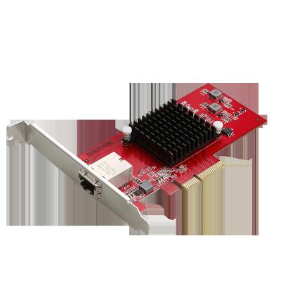 China New Type 5-Speed ​​Multi-gigabit PCIe3.0-4X 10G/5G/2.5G/1G RJ45 LAN Card PCI-E x4 Card Gigabit Server Network Cards for sale