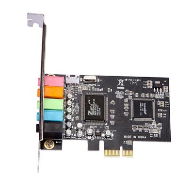 China Audio card DIEWU 5.1Channel CMI 8738 PCIE sound audio card for sale