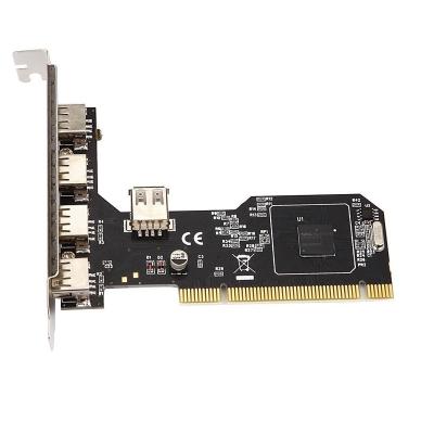 China Factory PCI 5 to Port USB 2.0 Converter Card DW-USB-NEC2.0 for sale