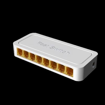 China Mini 10/100M Ethernet Switch Unmanaged 8-Port Stackable Switch for sale