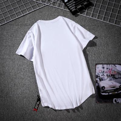 China Anti-Wrinkle CVC Cotton Polyester Shirt Good Quality Customized Design Wear Soft T-Shirt Ready To Ship for sale