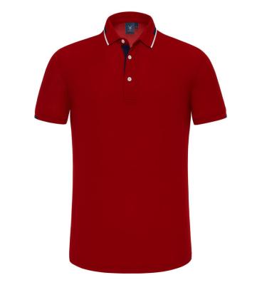 China Custom OEM Logo Printing Anti-wrinkle Polo Shirts Mixed Colors Blank Polo T-Shirt For Man for sale