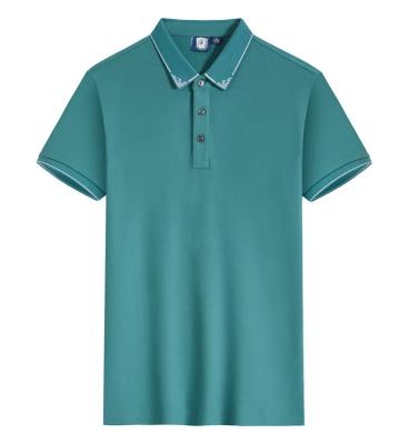 China Custom Made T-shirt Polo Shirt Blank Casual Golf Logo Polo Shirt For Men Simple Anti-wrinkle Hotselling Cheap Price for sale