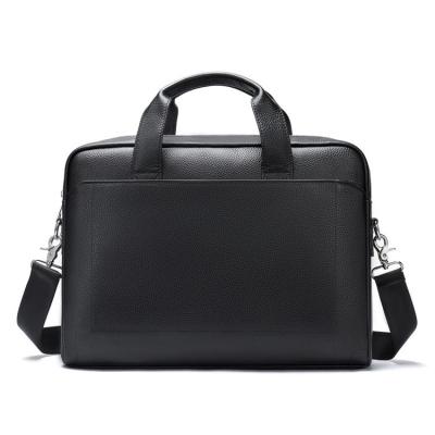 China 2022 Fashion Luxury Genuine Leather Business Frame Bag Men Laptops Bag For Document Men's Briefcase Handbag Office Bag For Men for sale