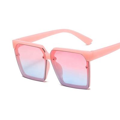 China Fashion Sunglasses 2022 Square Frame Hot Sale Oversized Sunglasses Shape Logo Women Big Luxury Trendy Custom Made Sun Glasses Wholesale for sale